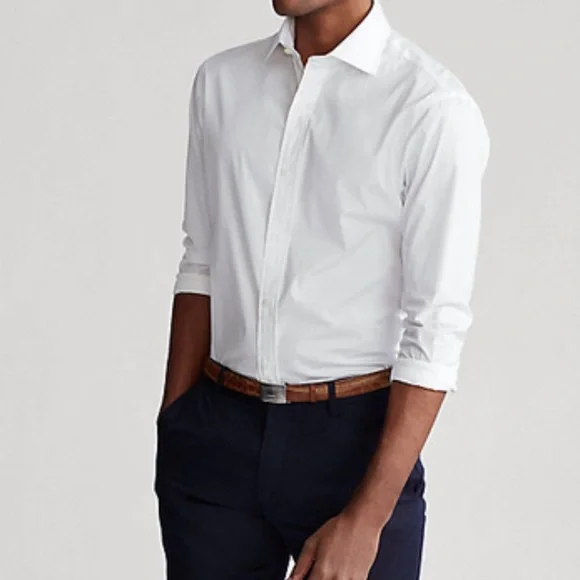 Polo Ralph Lauren | Shirts | Polo Ralph Lauren Slim Fit Button Down Dress Shirt White Nwt | Poshmark Polo Ralph Lauren | Shirts | Polo Ralph Lauren Slim Fit Button Down Dress Shirt White Nwt | Poshmark